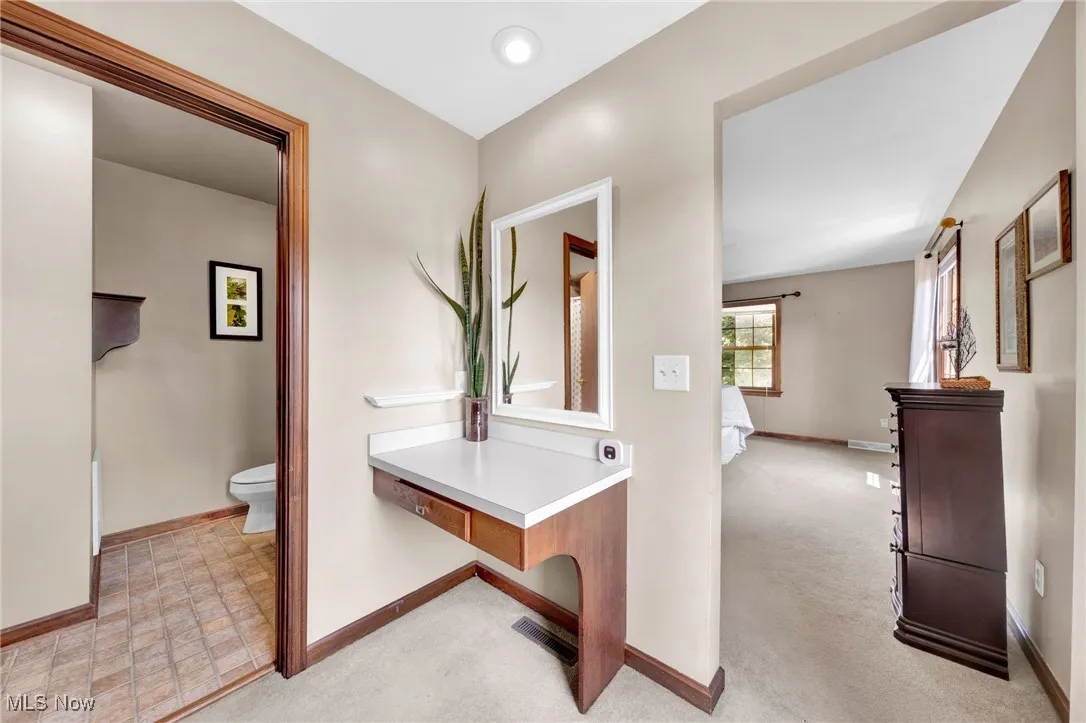 Primary Bath includes dressing area.