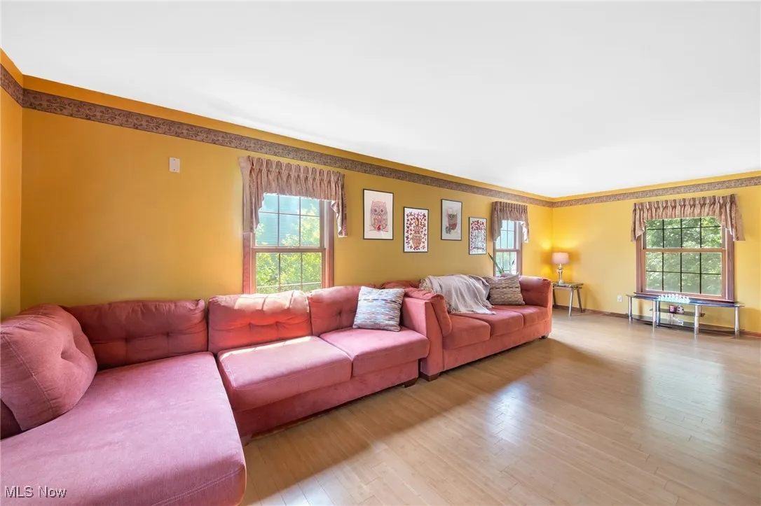 Overly spacious front to back Formal Living Room
