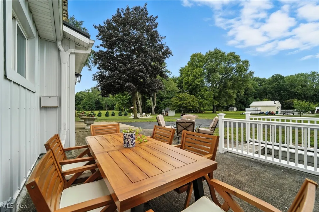 View of patio / terrace featuring outdoor dining space and area for grilling