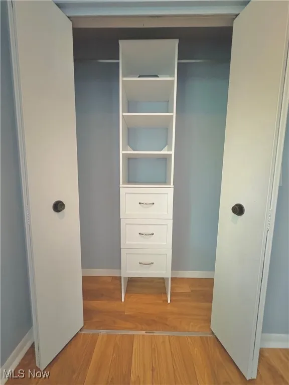 View of closet