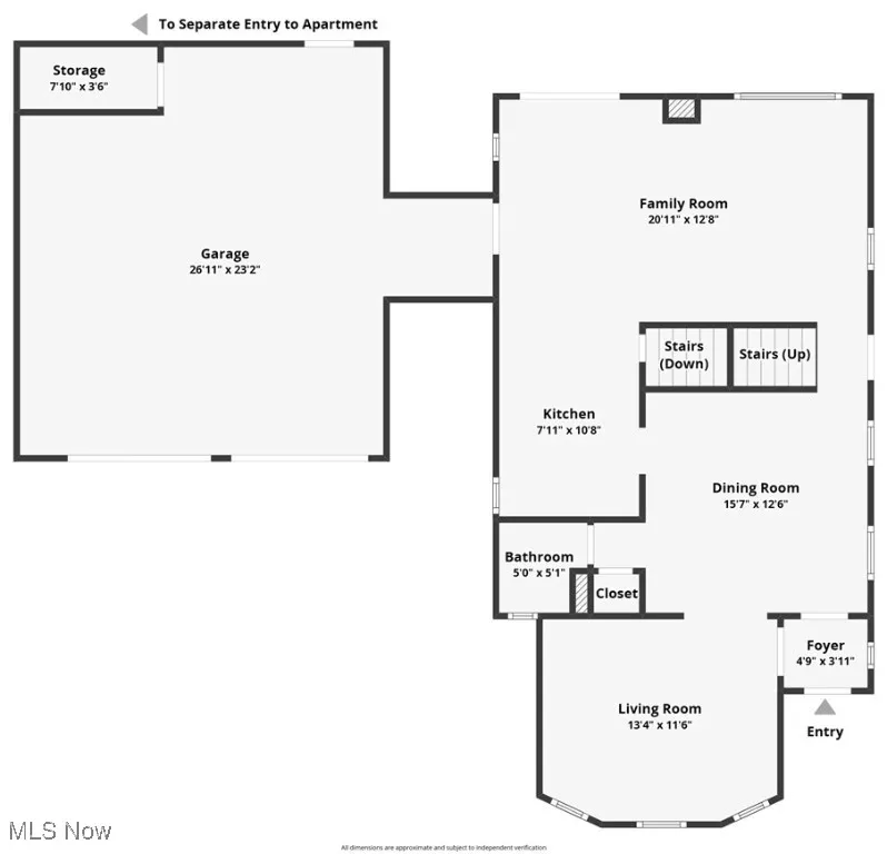1st Floorplan Main House