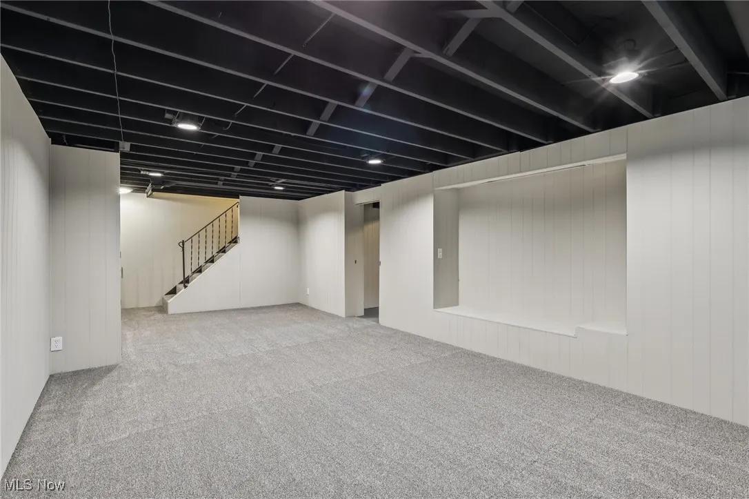 Finished basement
