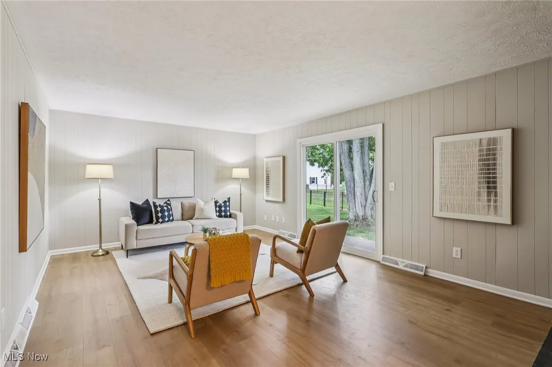 Family room with access to the patio