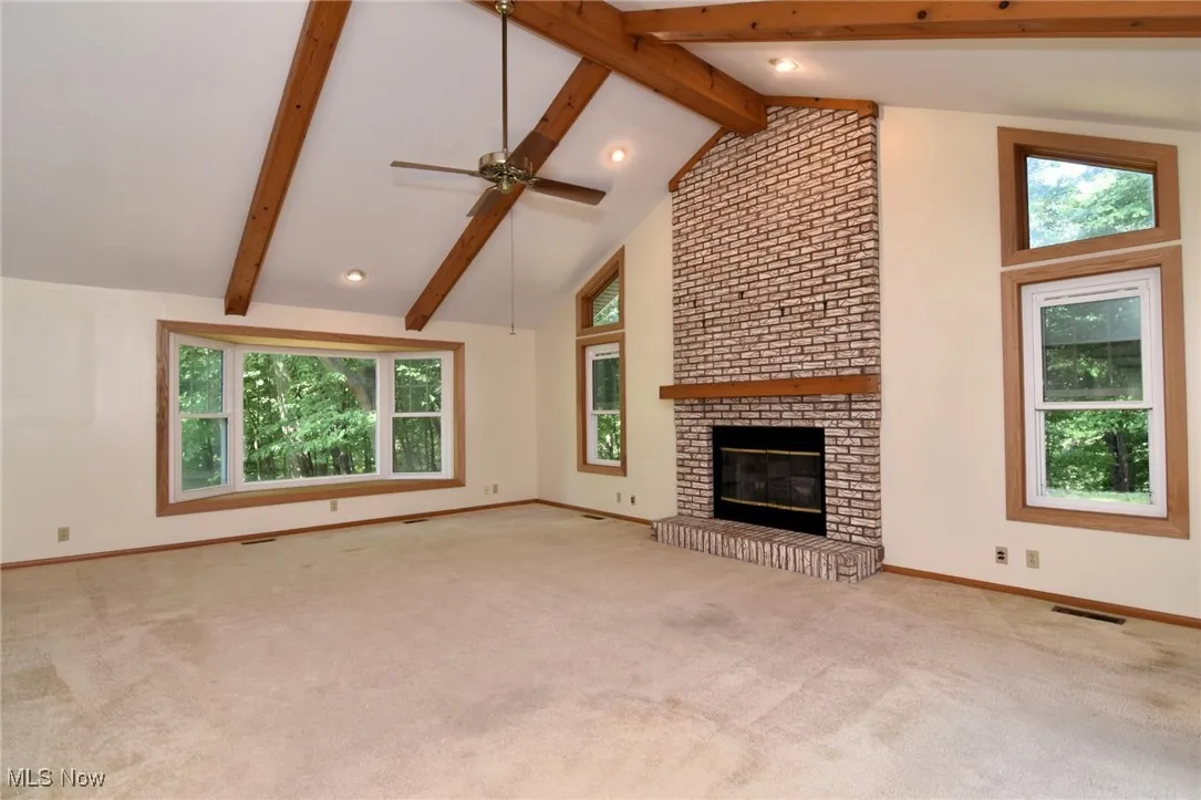Featuring ventless gas fireplace