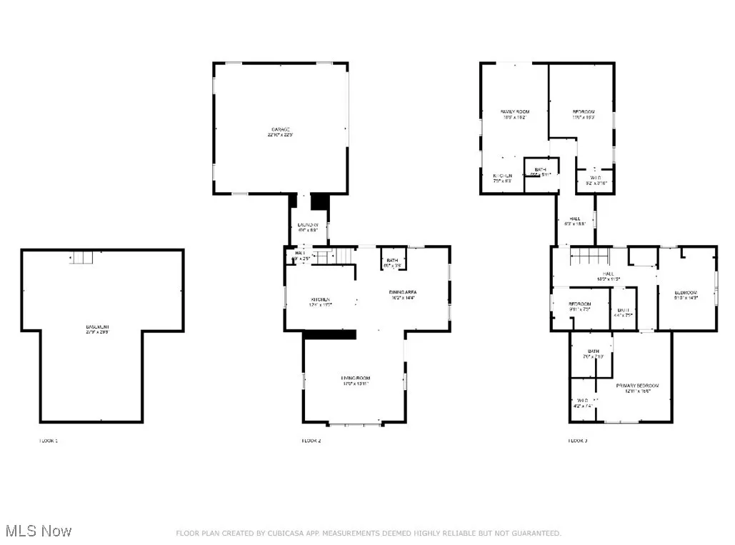 View of floor plan / room layout