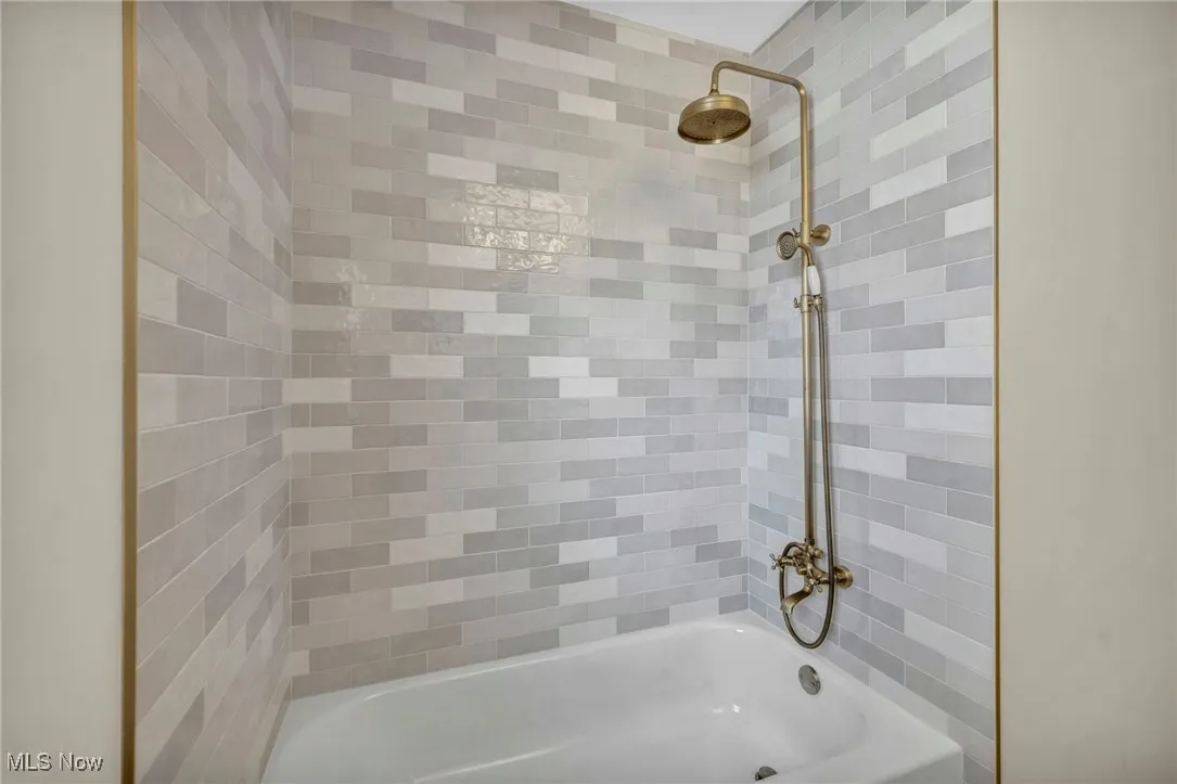 Full bath with washtub / shower combination