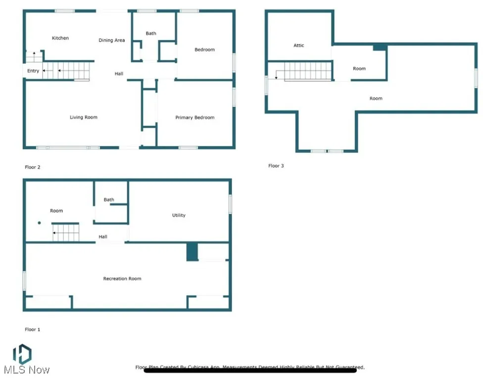 View of floor plan / room layout