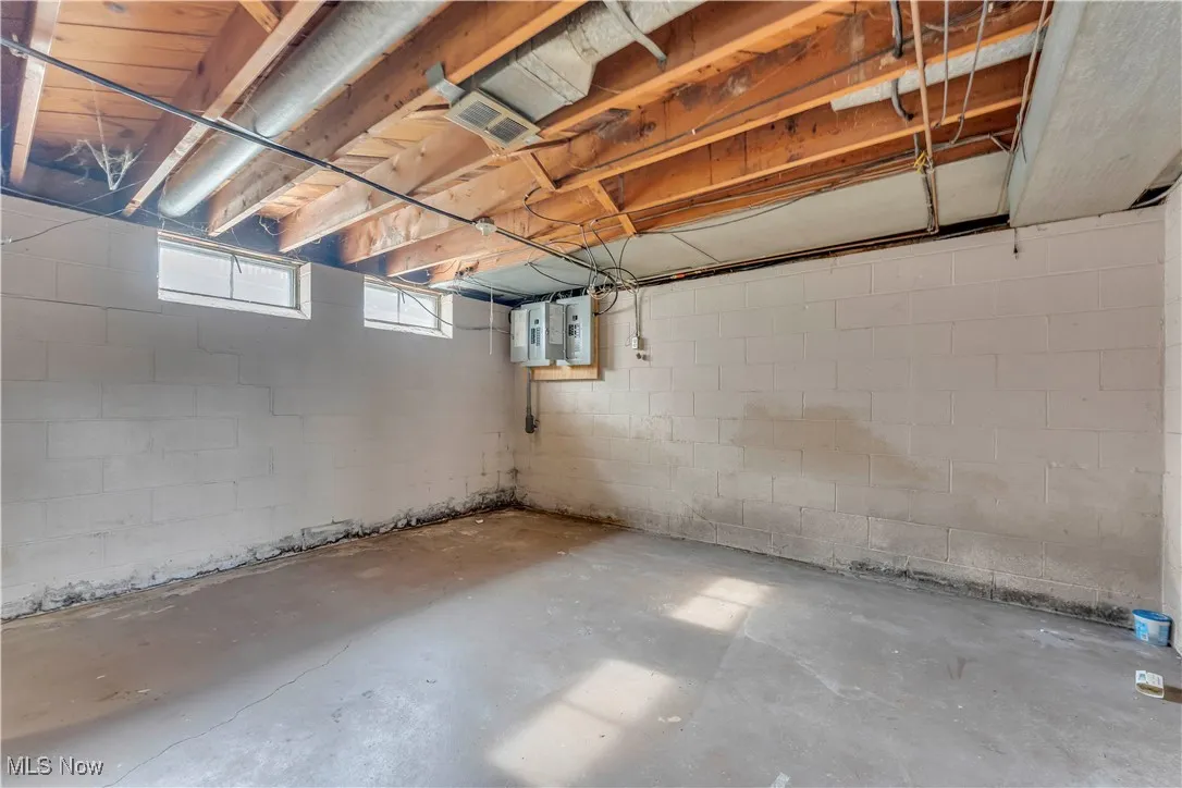 View of basement