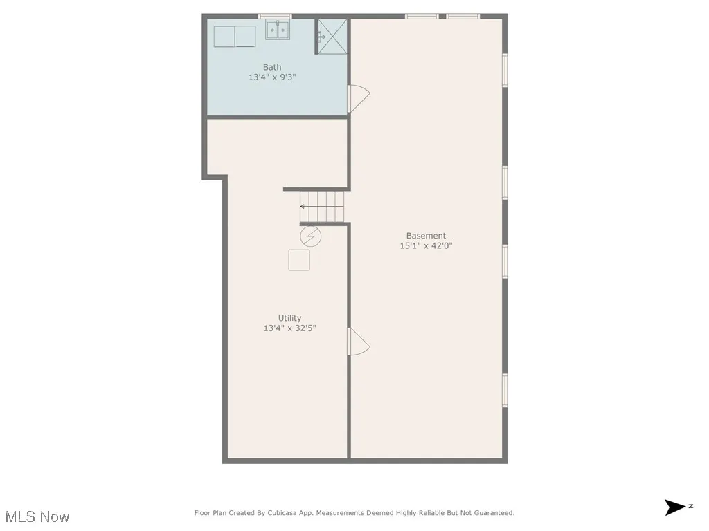 View of home floor plan