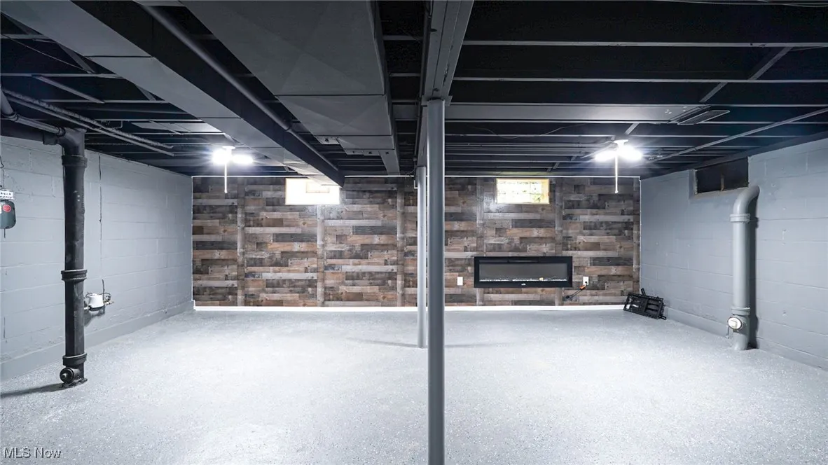View of basement