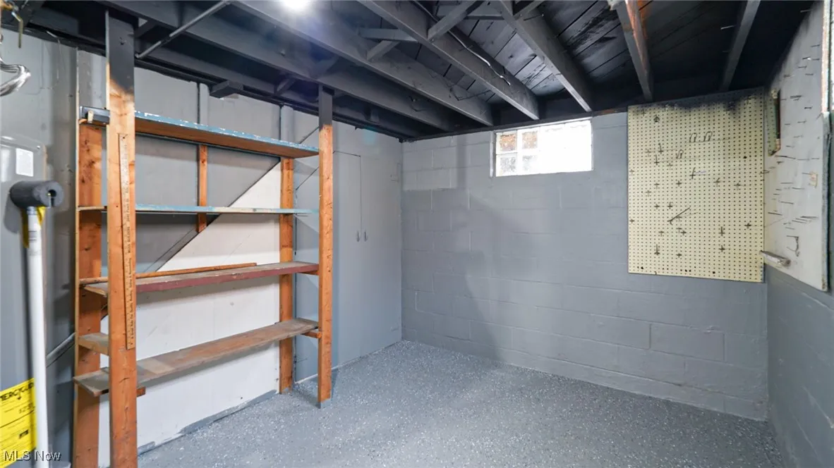 View of basement