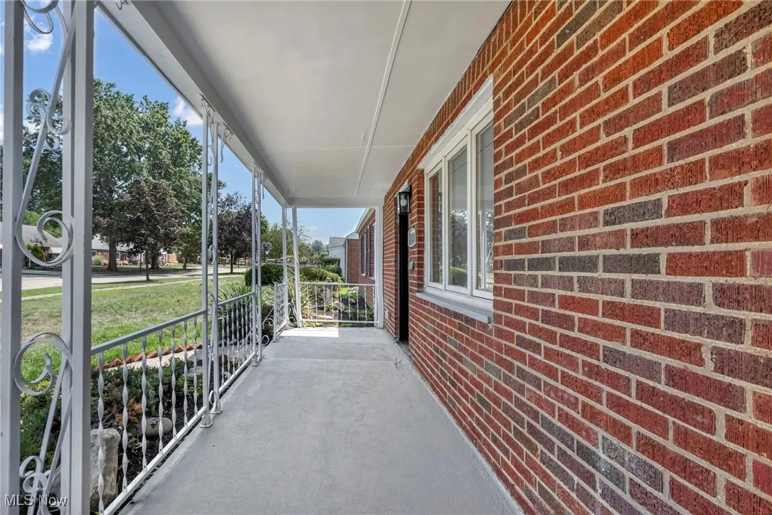 View of porch