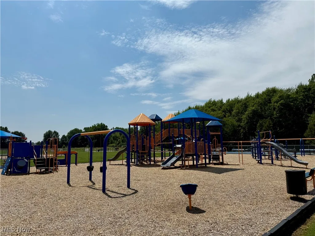View of community playground
