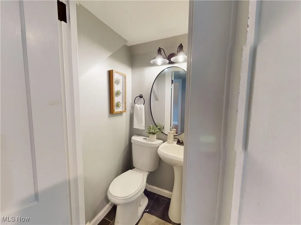 Main floor powder room