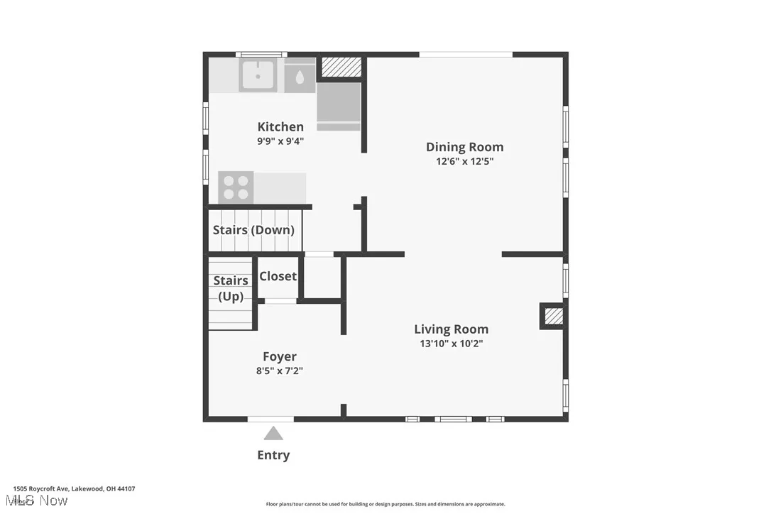 1505 Roycroft Avenue, Lakewood, Ohio 44107,MLS Now Listing ID