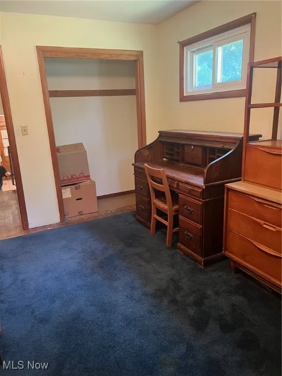 Hardwood flooring with area rug