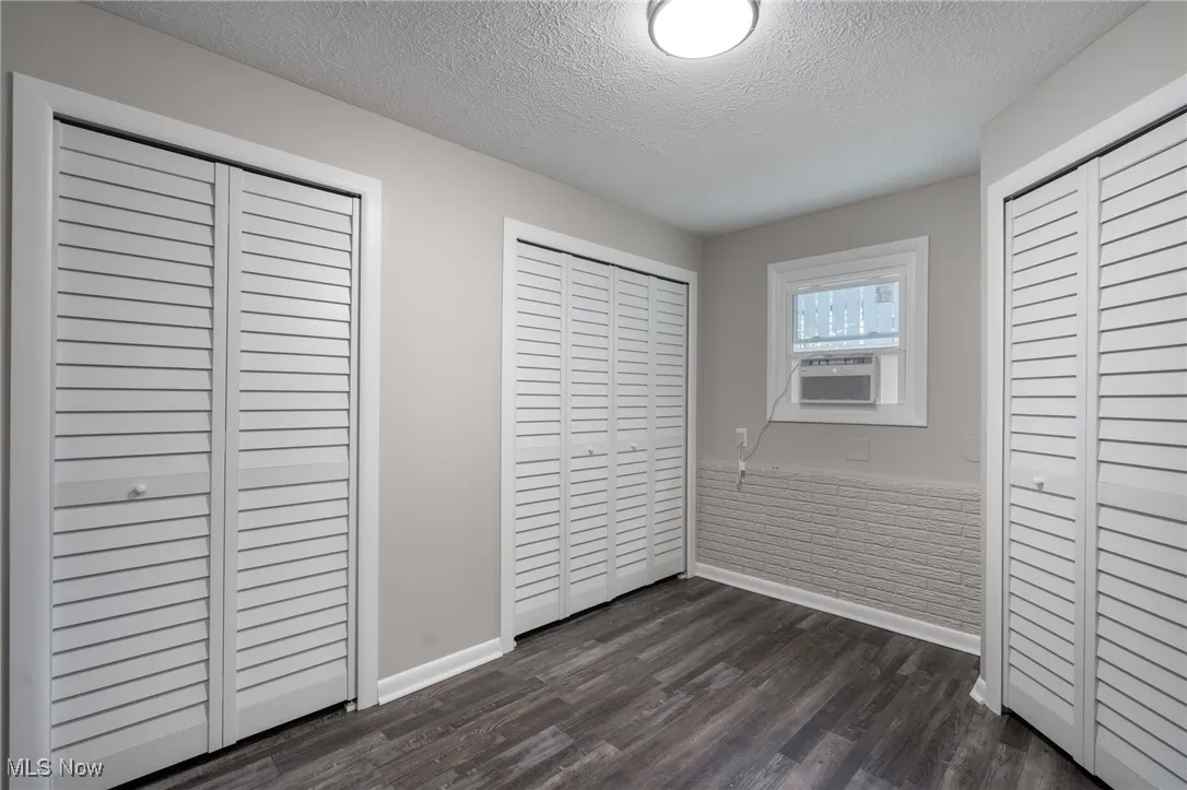 4th bedroom/office with stackable laundry closet