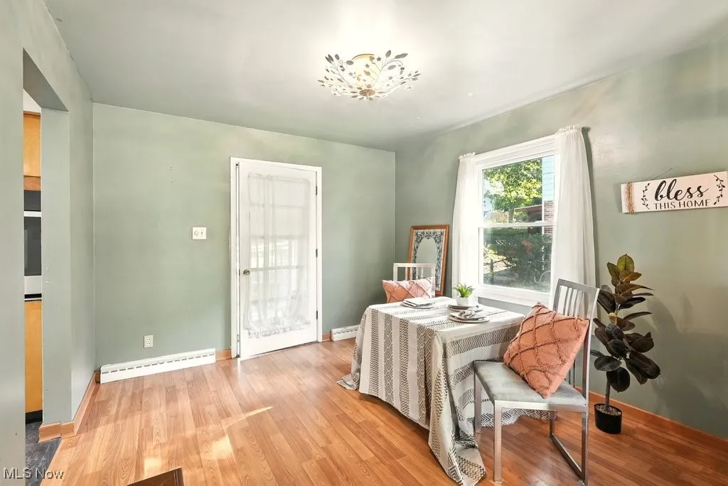 Formal dining area