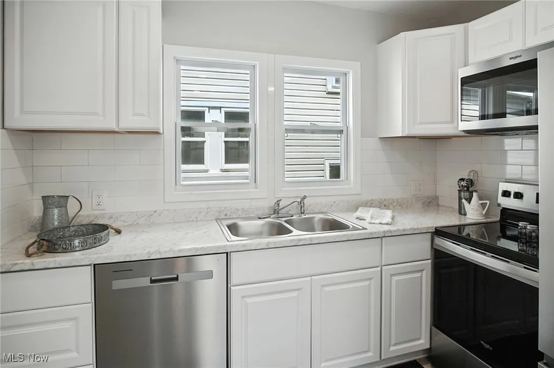 New Kitchen with Stainless Appliances