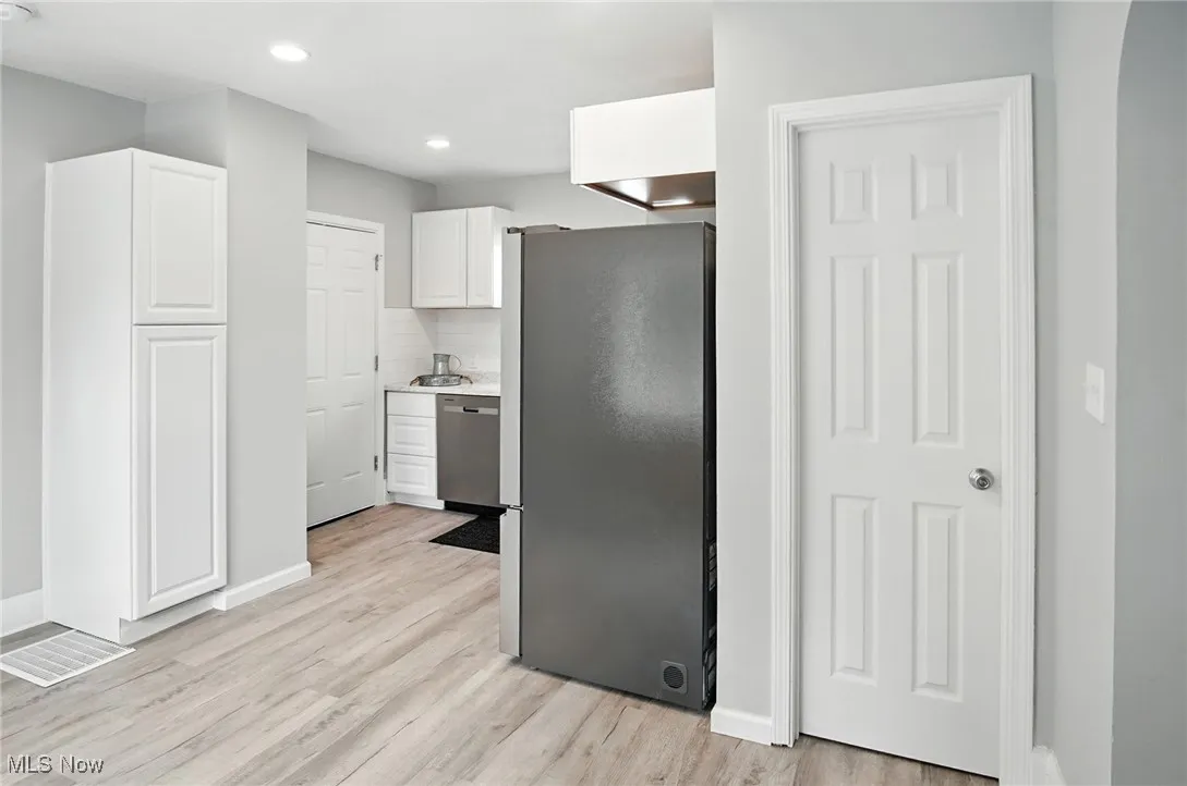 Kitchen open to Dining Room