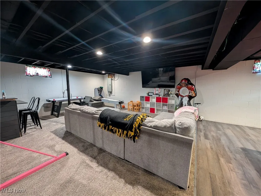 View of living area