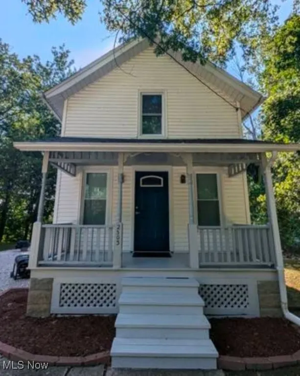 Bungalow-style house featuring a porch
