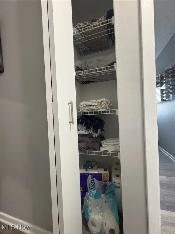 View of closet