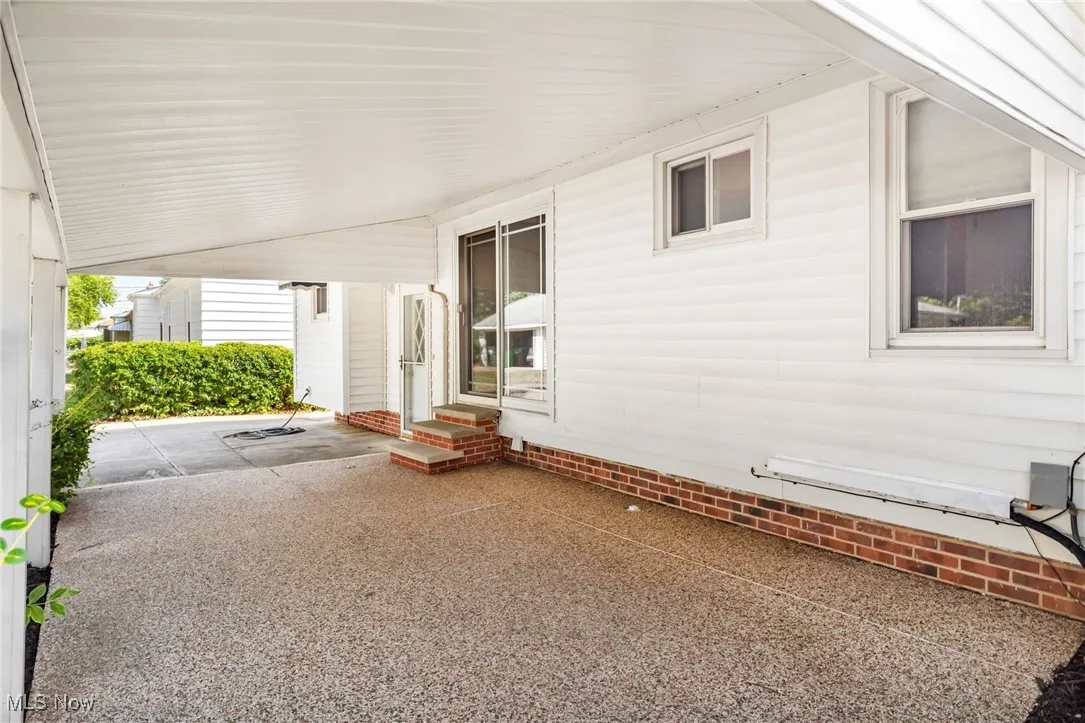 View of patio / terrace with entry steps