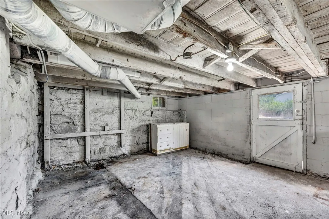 Below grade area with healthy amount of natural light