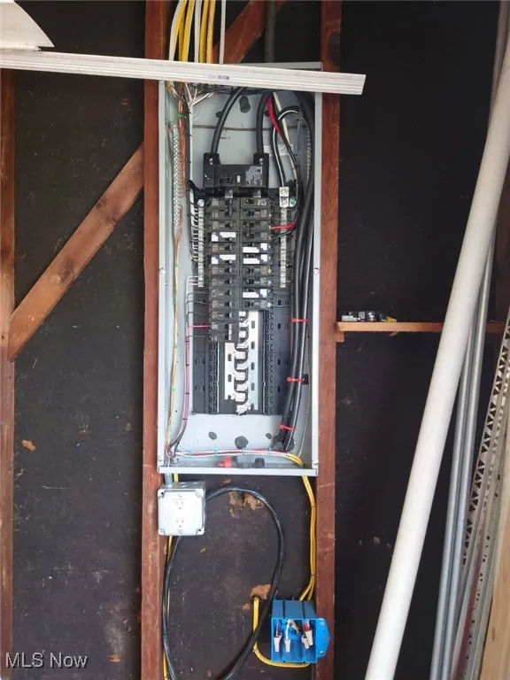 Utilities with electric panel