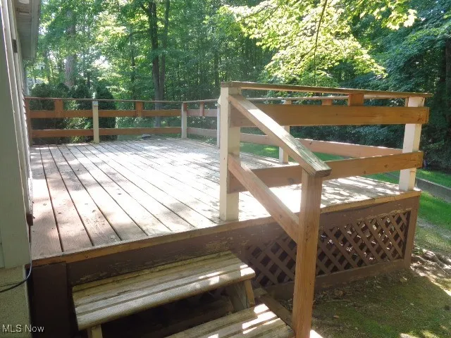 Deck 3 yrs. old