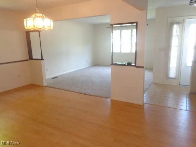Dining Room to Family Room