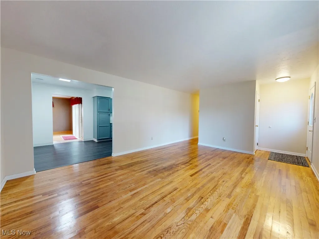 Living  room featuring light wood-type flooring