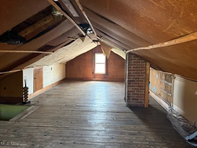 View of attic