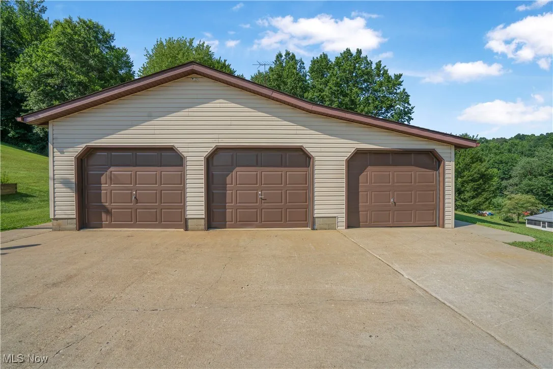 View of  garage