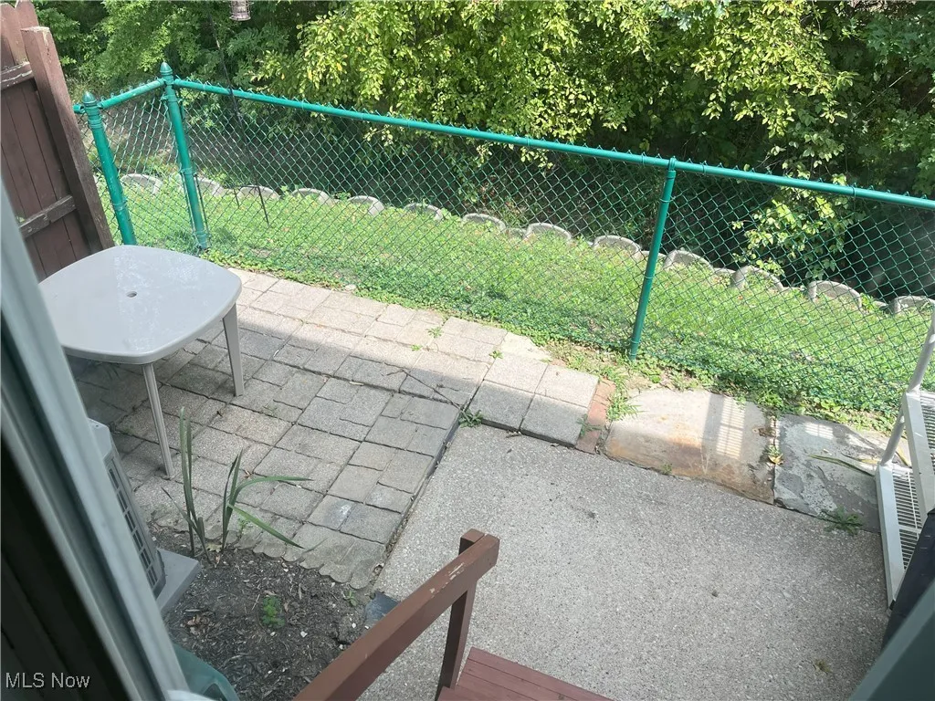 Back patio area.