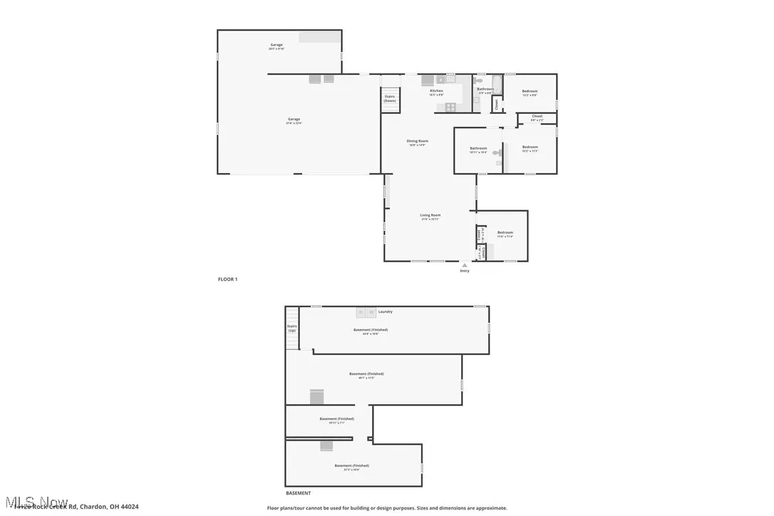 View of floor plan / room layout