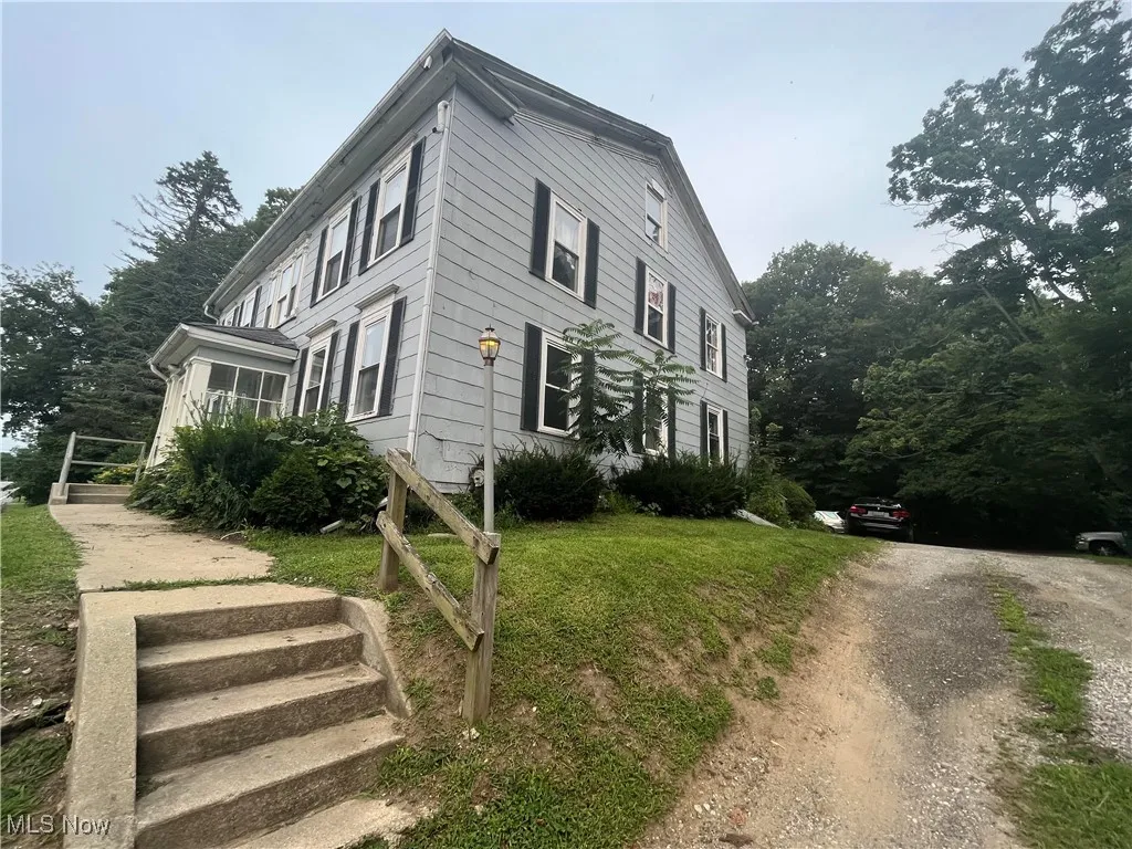 Stairs to front door