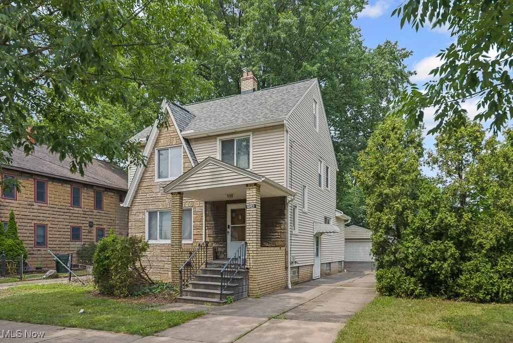 Side of home and driveway