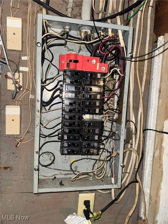 Utilities featuring electric panel