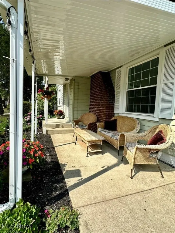 View of porch
