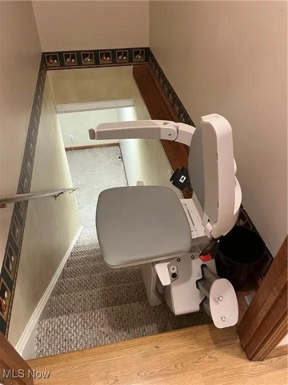 Electronic Stairlift to provide access to basement