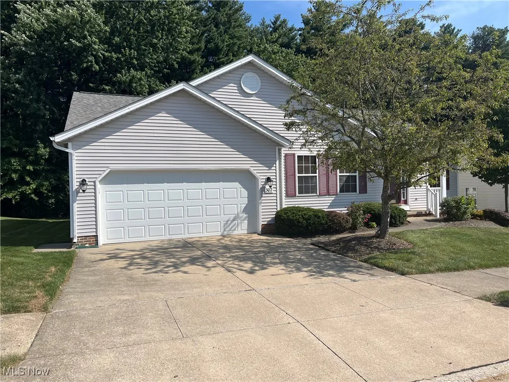 Front view of home