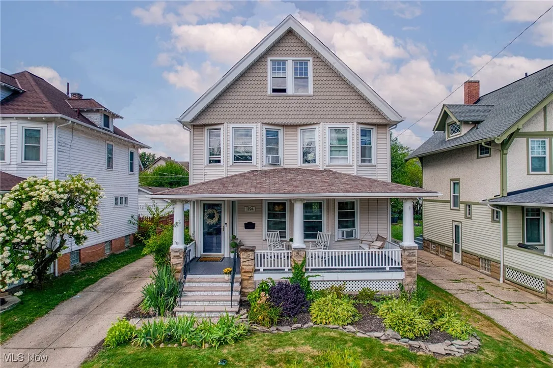 Victorian house with a porch