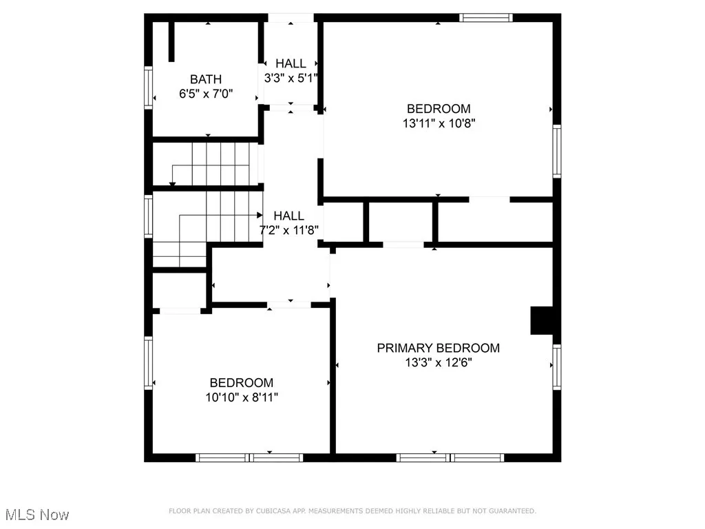 View of room layout