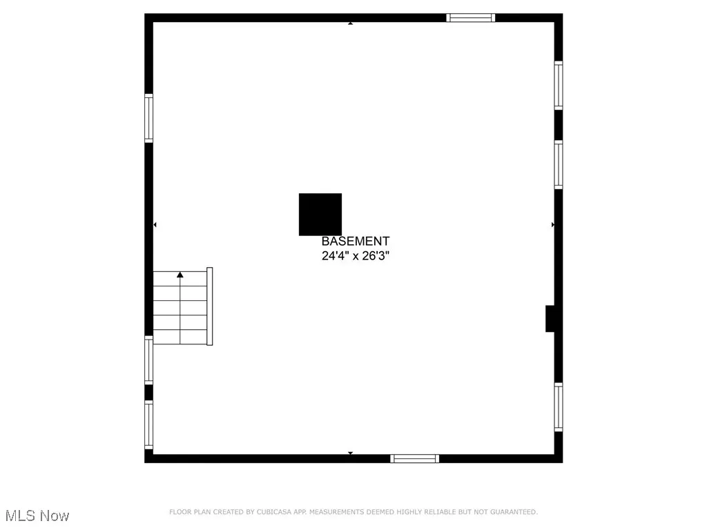 View of room layout