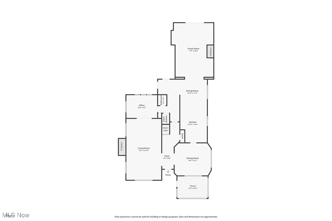 View of home floor plan