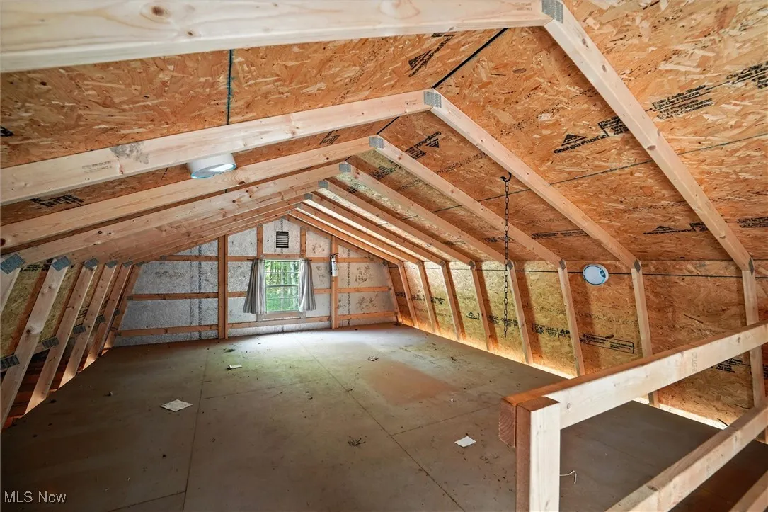 Full second floor loft in the Guest Cabin