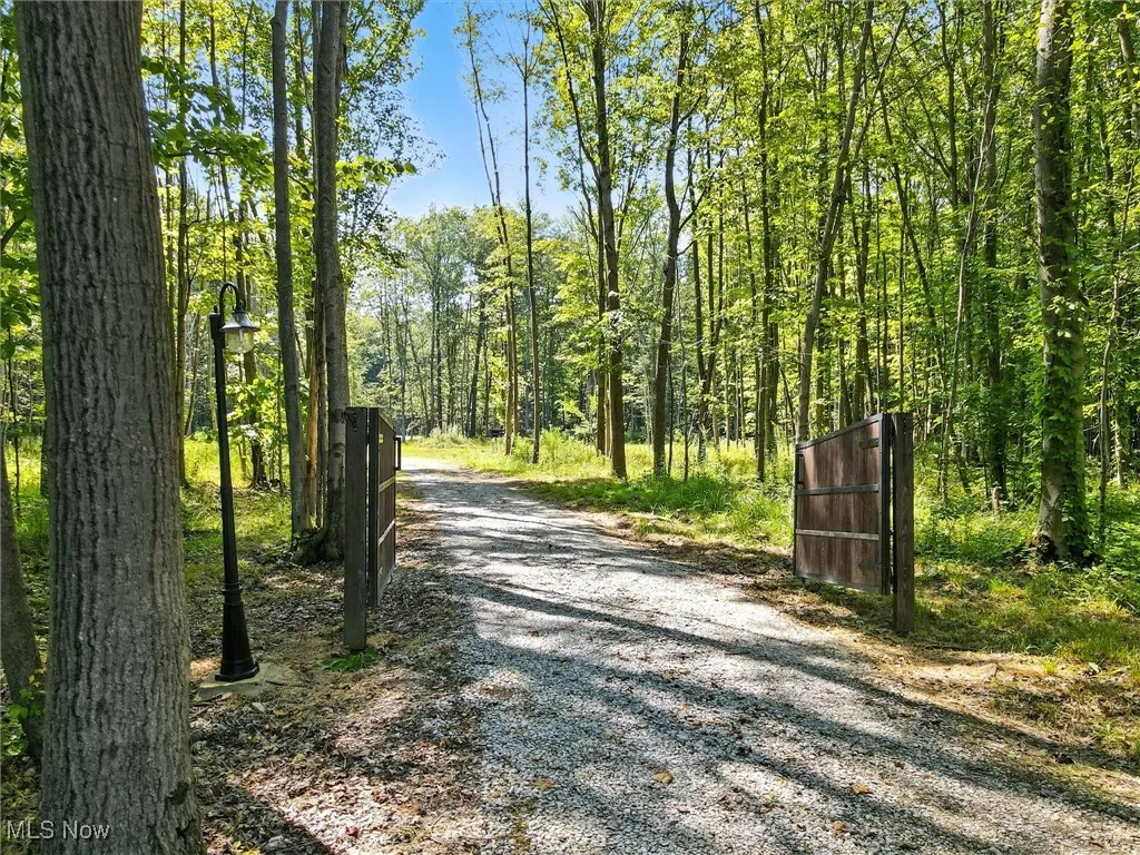 Gravel driveway