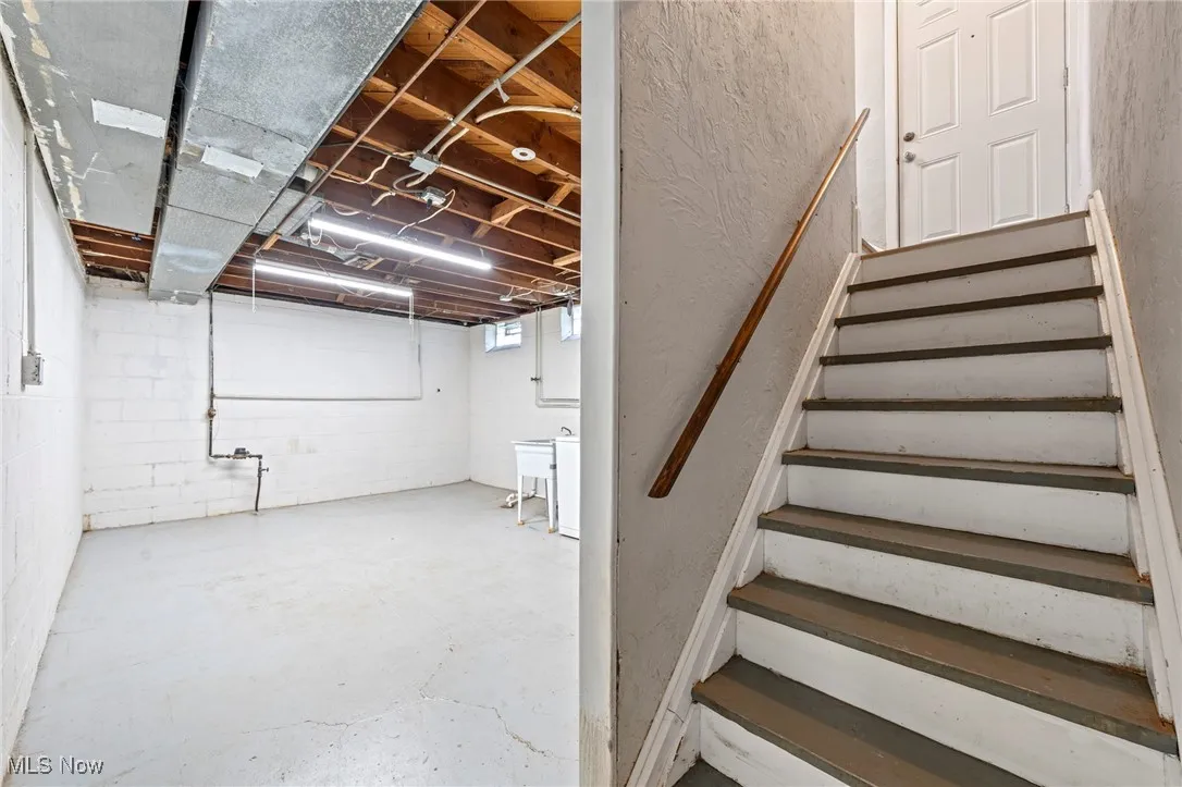 View of basement